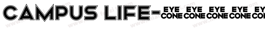 Campus Life字体转换